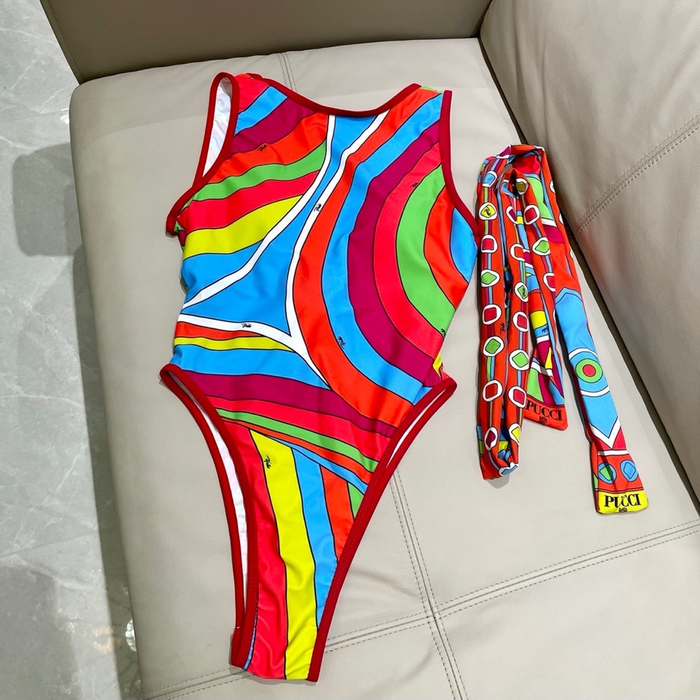Emilio Pucci one-piece swimsuit - Picture 7 of 8